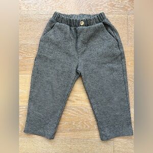 Zara Kids Gray Checkered Trousers